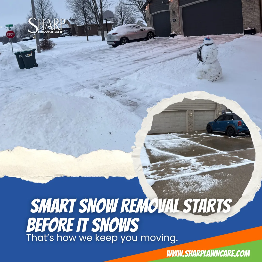 Smart snow removal service graphic for Sioux Falls, SD