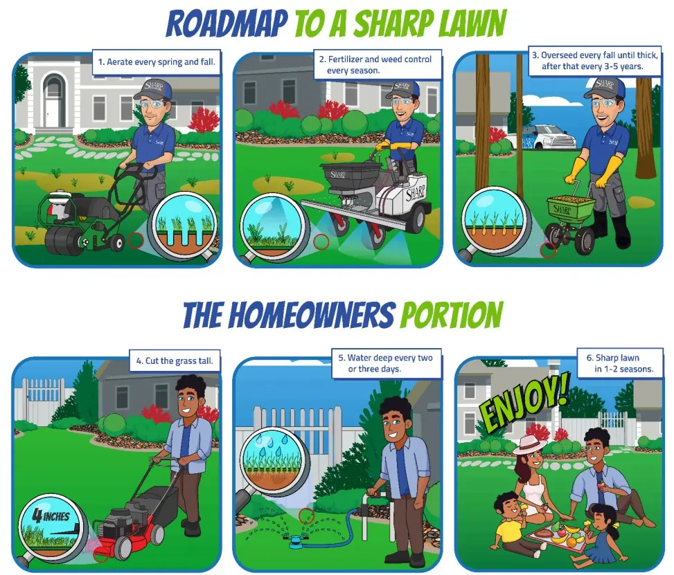 Sharp Lawn Care Roadmap overview